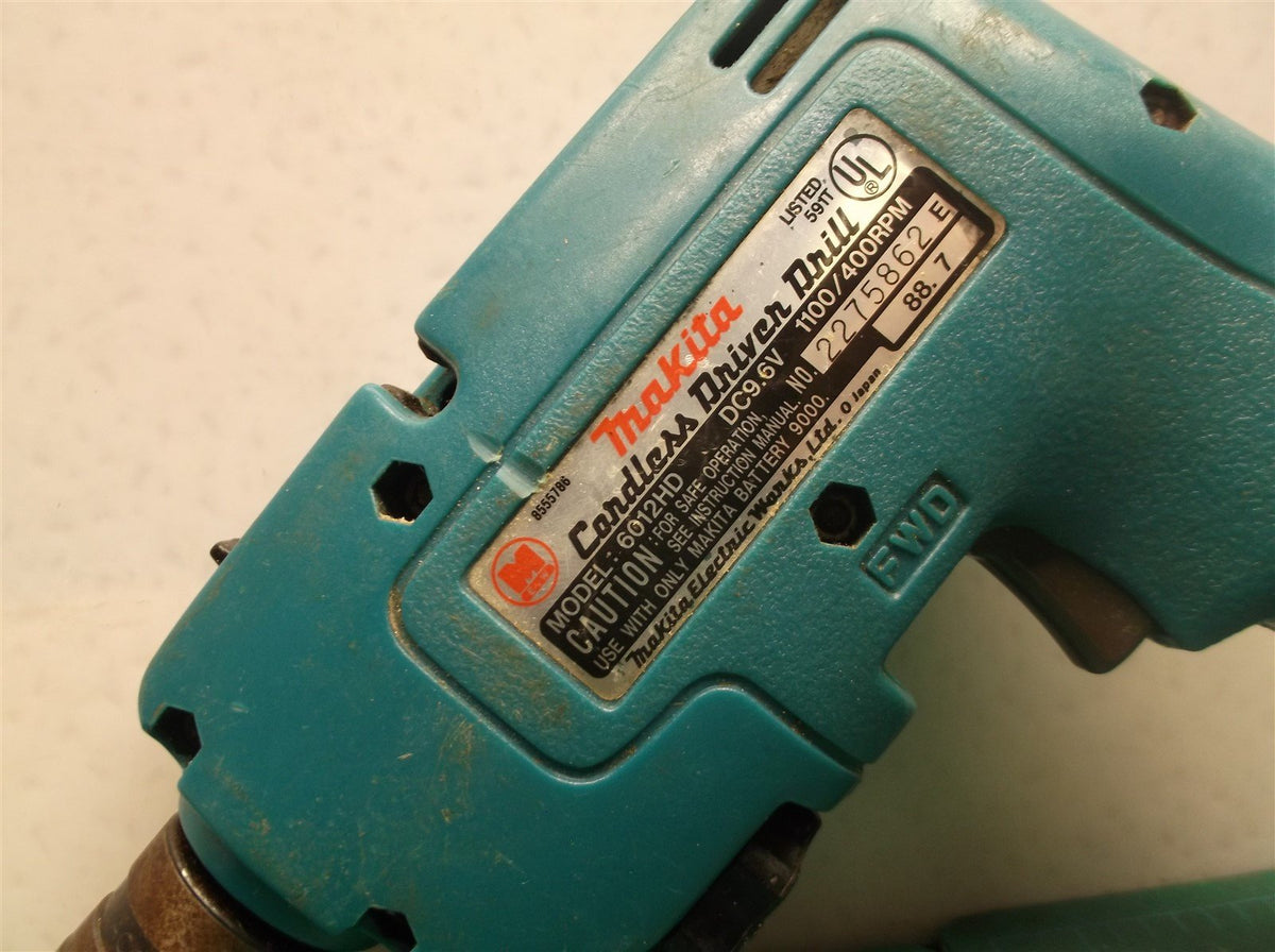 Makita 6012d Vintage Makita Cordless Drill MAKITA CORDLESS DRILL