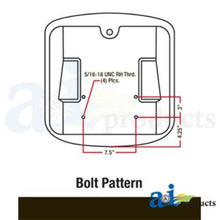 B1AM133476 Seat - Deere AM133476 Vin Fits Sunbelt Ag Apps