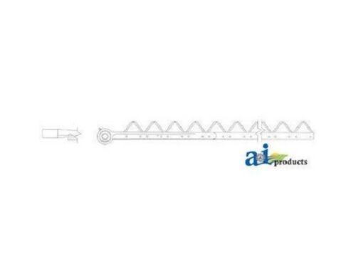 800-134 13', Chrome 11ga Top Serrated, Riveted Fits Several