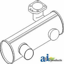 1694963M5 Muffler Fits Massey Ferguson 390 393 398