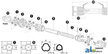 BP204S66855 Inner Tube Yoke Free Rotation Fits Bush Hog Land Pride