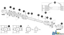 BP2453V1500 Inner Rilsan Drive Tube Fits Bush Hog Land Pride