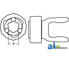 BP507170351-A Tractor Yoke QD Fits Drivelines