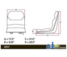 CS128-1V High Back Dishpan Black Fits Several