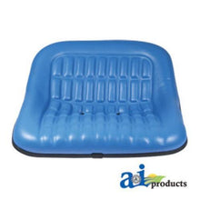 CS668-8V Pan Seat 19" Steel Blue Vinyl Fits Ford