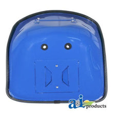 CS668-8V Pan Seat 19" Steel Blue Vinyl Fits Ford