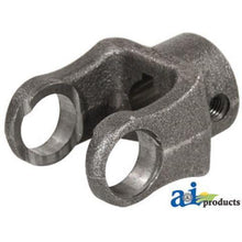 D068614 Implement Yoke Round Bore w/ Double Keyway & Set Screw
