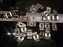 (25) 2 Wire Threaded Ground Pull Plate - Measures 7/16" x 3/4"