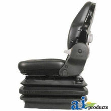 MSG85721V Seat, Mechanical Suspension; L/ Armrests, Black Vinyl