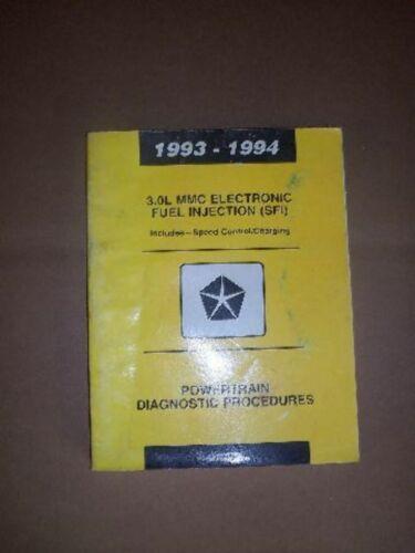 1993-94 Chrysler 3.0L Electronic Fuel Injec (SFI) Service Manual