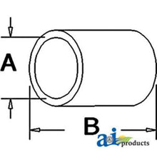 HS25003 Hose 2-1/2" X 2-7/8" X 3' Fits Bulk Hose Apps
