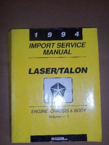 1994 Lasor/Talon Electrical Import Service Manual