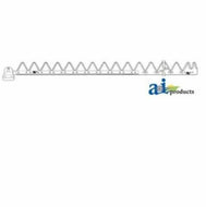 830-508 14', Chrome 11ga big tooth, RIveted Fits Hesston 1014 520 620 6200 6400