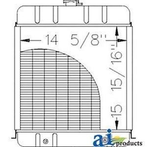 K922737 Radiator Fits DB 780 885 885N