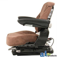 MSG95741BNC Grammer Seat Assembly, Brown Matrix Cloth, Black Vinyl Armrests