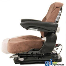 MSG95741BNC Grammer Seat Assembly, Brown Matrix Cloth, Black Vinyl Armrests