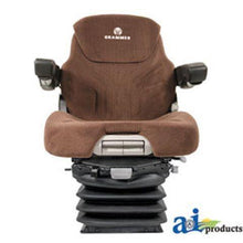 MSG95741BNC Grammer Seat Assembly, Brown Matrix Cloth, Black Vinyl Armrests