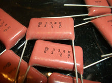 (9) Panasonic ECQ-E6334KF Capacitor EF6334-ND 334K .33UF 630VDC Metal Poly Cap