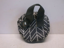Skip Hop Tiny Zippered Pouch Gray Round 31/2" X 3/4"