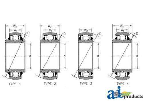 T602 Disc Bearing Fits Tufline