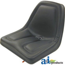 TMS444BL Seat Michigan Style Black Fits Several