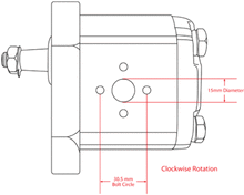TX11234 Hydraulic Pump Fits Long