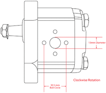 TX17112 Hydraulic Pump Fits Long