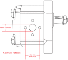 TX17112 Hydraulic Pump Fits Long
