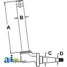 VPJ1096 Spindle LH/RH Fits Vapormatic