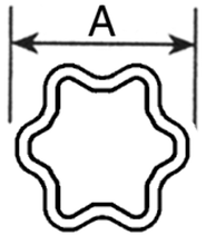 W51293 Profile Tube S5G 39" Fits John Deere