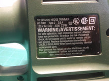 Housing ONLY off a Black and Decker HS1000 Type 2 Hedge Saw