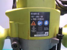 RE180PL1G Ryobi Plunge Base Router 2 HP 10-Amp Electronic Variable Speed SN# CS18411N648599