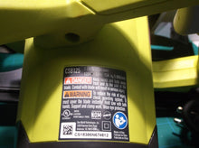 Ryobi CSB125 7 1/4 in Corded Circular Saw 13 Amp sn cs18386n674812