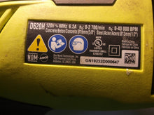 D620H Ryobi 6.2 Amp 5/8" Variable Speed Corded Hammer Drill With Handle SN# GN9232D000647