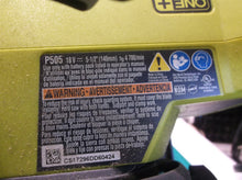 P505 Ryobi 5-1/2" Lithium-Ion 18V Cordless Circular Saw Tool Only SN# CS17296DD60424