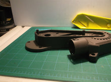532028001 Housing Left & 361029001 Belt coveOff A Ryobi P450 18V Brushless Belt Sander
