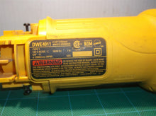 Field Case With Hardware Off A Dewalt DWE4011_Type 1 Angle Grinder