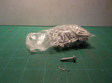 Midwest Fastener Lot Of 100 8 x 3/4 Slotted Head Washer Steel Metal Screws Zinc