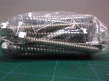 Midwest Fastener Lot Of 70 14 x 2 1/2 Slotted Head Washer Screws