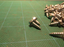 Lot Of Slotted Hex Head 8x 1/2 & 8 3/8 Screws