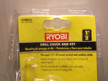 Ryobi A10KC31 1/2 Inch Drill Chuck For Corded Or Cordless Drills Missing Key