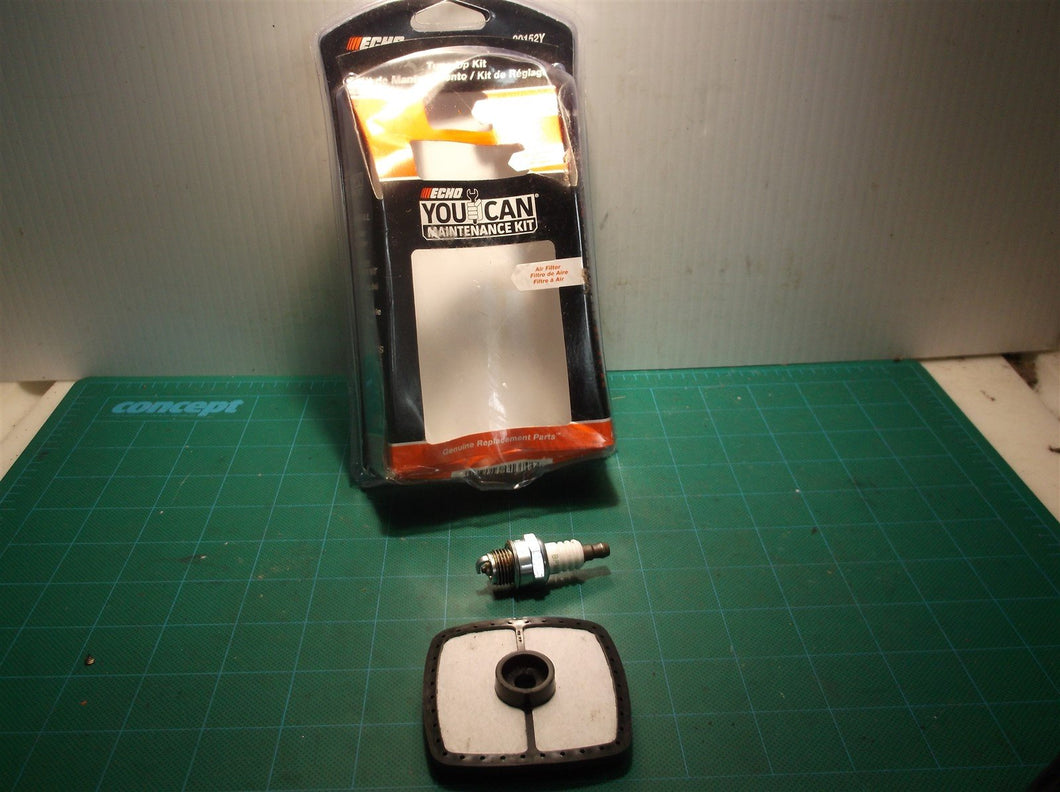 Echo YOUCAN Tune-Up Kit 90152y Spark Plug & Air Filter Only No Fuel filter