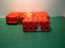 4 Red 10 Cell Ryobi 18650 Cell Holders