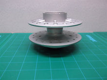 Hub Assembly 5 1/8 Outer Diameter 1/2 Inch Inner Diameter Silver No Studs