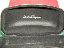 Salvatore Ferragamo Large Smooth Black Sunglass Case Box Pouch & Cleaning Cloth