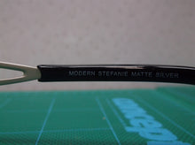 Modern Stefanie Matte Silver 53 19 Eyeglass Frame