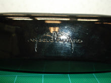 Black Angelo Futuro Hard Eye Glass Case With Cleaning Cloth
