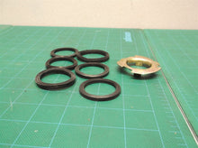 1 Fuel Tank flanges 27.6 id 51.12 od & 6 Seals 33.3x42.7 Chinese ATV Dirt Bike