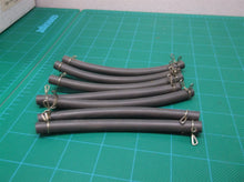 (7) 5 1/8" Long 5mm id Hose w/clamps Chinese ATV Dirt Bike Go Kart Motorcycle