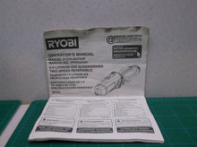 Ryobi HP44L Quick Turn 4.0V Screwdriver Manual Only